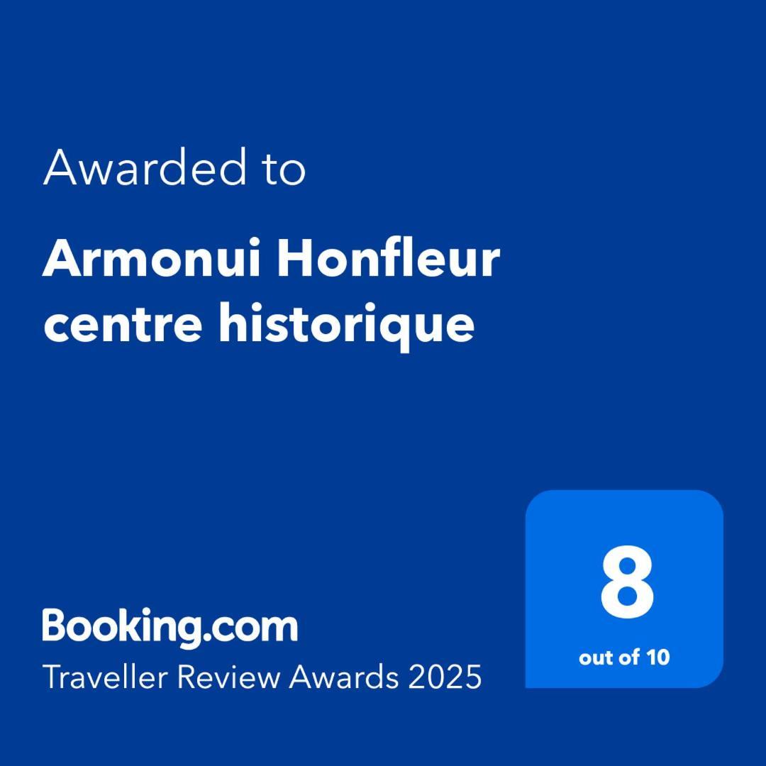 Armonui Honfleur Centre Historique Apartment Bagian luar foto
