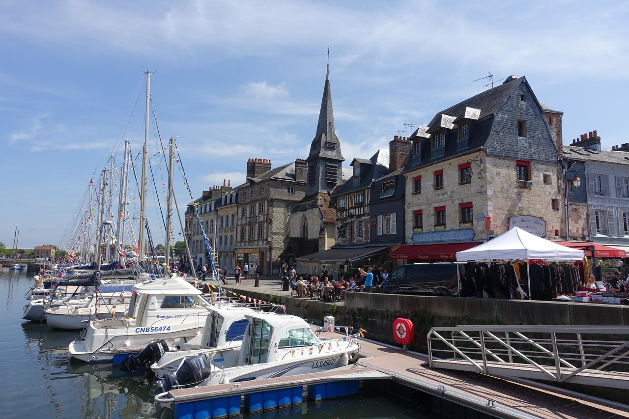 Armonui Honfleur Centre Historique Apartment Bagian luar foto