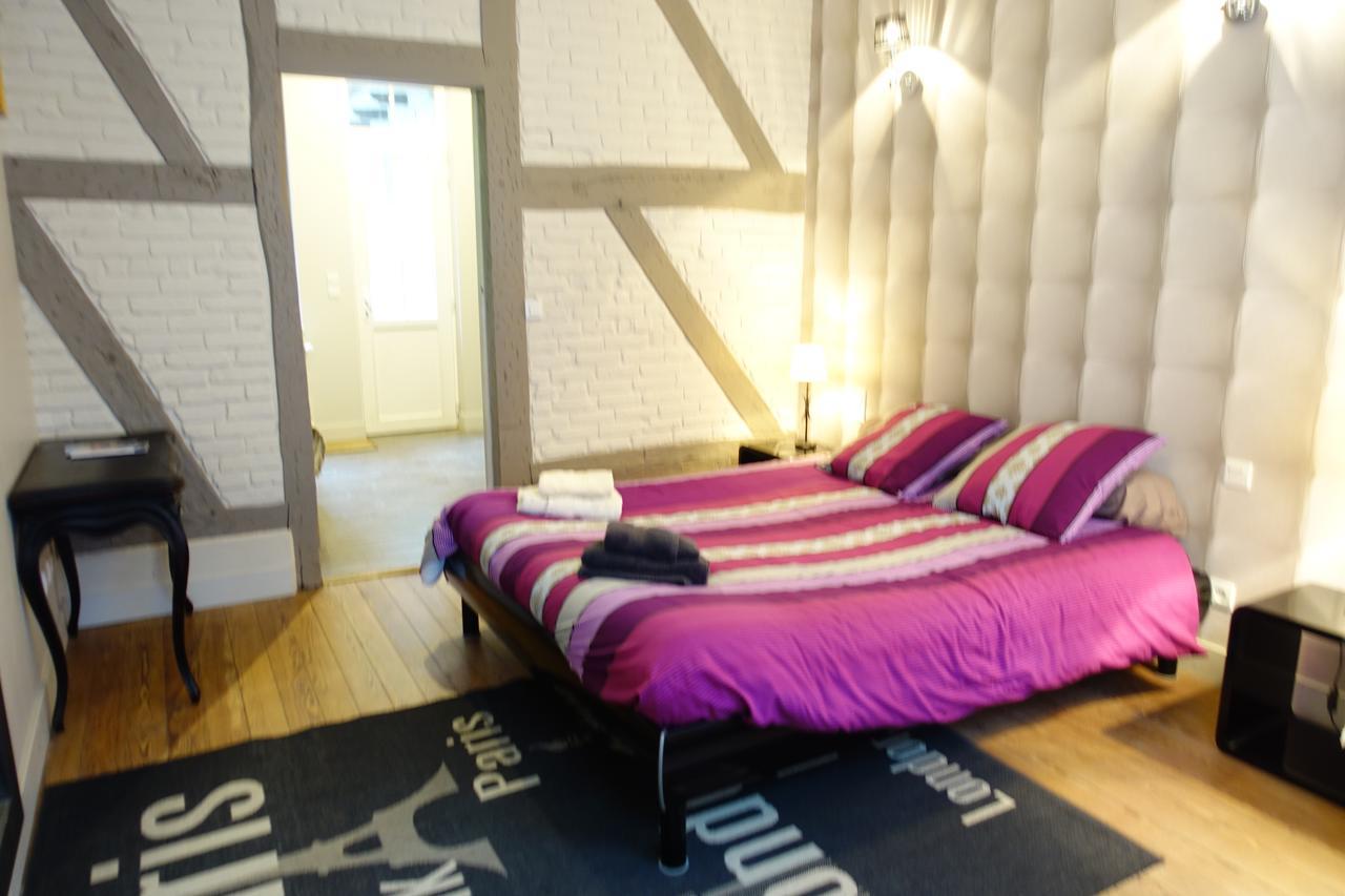 Armonui Honfleur Centre Historique Apartment Bagian luar foto